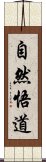 自然悟道 Scroll