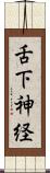 舌下神経 Scroll