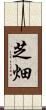 芝畑 Scroll