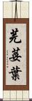 芫荽葉 Scroll
