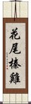 花尾榛雞 Scroll