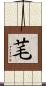 芼 Scroll