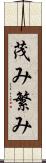 茂み Scroll