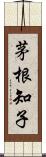 茅根知子 Scroll