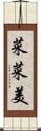 菜菜美 Scroll