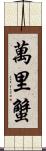 萬里蟹 Scroll