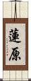 蓮原 Scroll