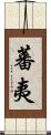 蕃夷 Scroll
