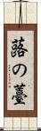 蕗の薹 Scroll