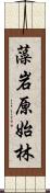 藻岩原始林 Scroll