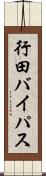 行田バイパス Scroll