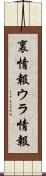 裏情報;ウラ情報 Scroll