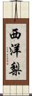西洋梨 Scroll