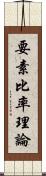 要素比率理論 Scroll