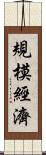 規模經濟 Scroll