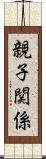 親子関係 Scroll