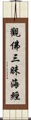 觀佛三昧海經 Scroll