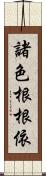 諸色根根依 Scroll