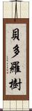 貝多羅樹 Scroll