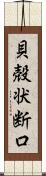 貝殻状断口 Scroll