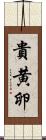 貴黄卵 Scroll