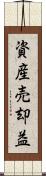 資産売却益 Scroll