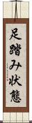 足踏み状態 Scroll