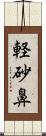 軽砂鼻 Scroll