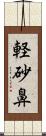 軽砂鼻 Scroll