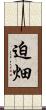 迫畑 Scroll