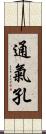 通氣孔 Scroll