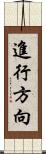 進行方向 Scroll