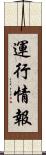 運行情報 Scroll