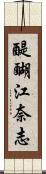 醍醐江奈志 Scroll