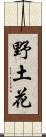 野土花 Scroll