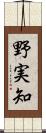 野実知 Scroll