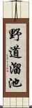 野道溜池 Scroll