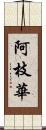 阿枝華 Scroll