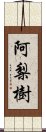 阿梨樹 Scroll