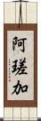 阿瑳加 Scroll