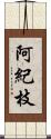 阿紀枝 Scroll