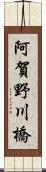 阿賀野川橋 Scroll