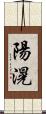 陽滉 Scroll