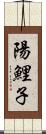 陽鯉子 Scroll