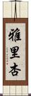 雅里杏 Scroll