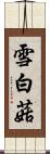 雪白菇 Scroll