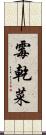 霉乾菜 Scroll