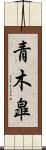 青木皐 Scroll