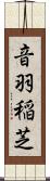 音羽稲芝 Scroll