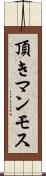 頂きマンモス Scroll